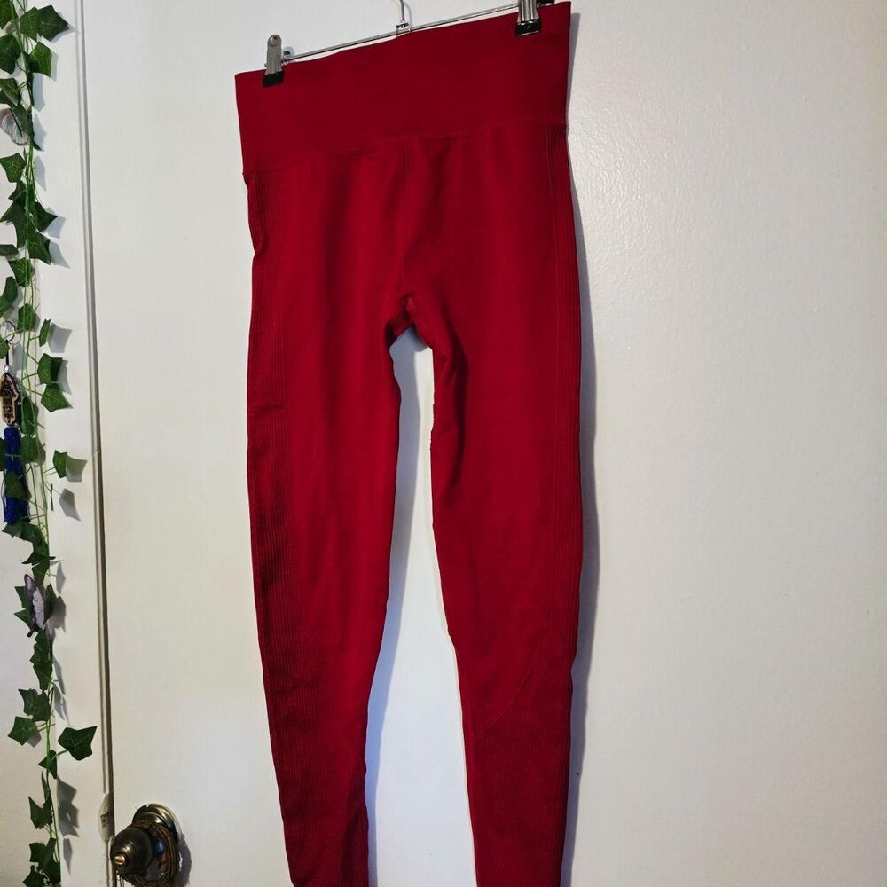 Forever-21 Women's Red Leggings